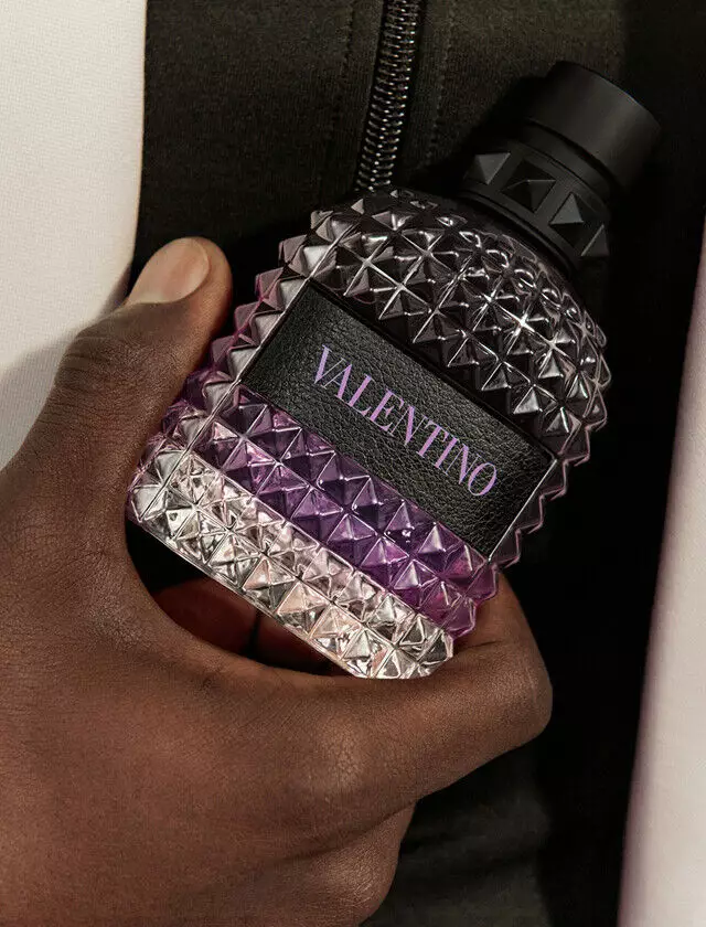 Born In Roma Purple Bottle in Hand